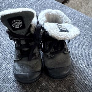 Baby palladium winter boots